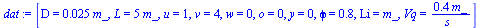 [D = `+`(`*`(0.25e-1, `*`(m_))), L = `+`(`*`(5, `*`(m_))), u = 1, v = 4, w = 0, o = 0, y = 0, phi = .8, Li = m_, Vq = `+`(`/`(`*`(.4, `*`(m_)), `*`(s_)))]