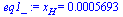 x[H] = 0.5693e-3