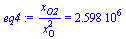 `/`(`*`(x[O2]), `*`(`^`(x[O], 2))) = 0.2598e7