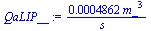 `+`(`/`(`*`(0.4862e-3, `*`(`^`(m_, 3))), `*`(s_)))