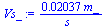 `+`(`/`(`*`(0.2037e-1, `*`(m_)), `*`(s_)))