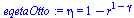 eta = `+`(1, `-`(`^`(r, `+`(1, `-`(gamma)))))