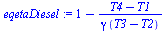 `+`(1, `-`(`/`(`*`(`+`(T4, `-`(T1))), `*`(gamma, `*`(`+`(T3, `-`(T2)))))))
