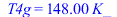 T4g = `+`(`*`(148., `*`(K_)))