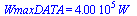 WmaxDATA = `+`(`*`(0.40e6, `*`(W_)))