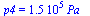 p4 = `+`(`*`(0.149e6, `*`(Pa_)))