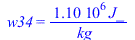 w34 = `+`(`/`(`*`(0.110e7, `*`(J_)), `*`(kg_)))