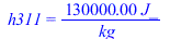 h311 = `+`(`/`(`*`(0.13e6, `*`(J_)), `*`(kg_)))