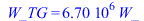 W_TG = `+`(`*`(0.67e7, `*`(W_)))