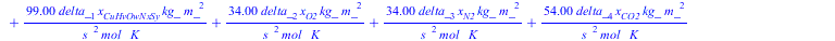 Ta = `+`(`*`(298., `*`(K_)), `/`(`*`(0.802e6, `*`(a, `*`(kg_, `*`(`^`(m_, 2))))), `*`(`^`(s_, 2), `*`(mol_, `*`(`+`(`/`(`*`(111., `*`(delta_[27], `*`(x[C2H6O], `*`(kg_, `*`(`^`(m_, 2)))))), `*`(`^`(s_...