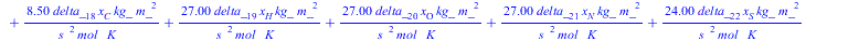 Ta = `+`(`*`(298., `*`(K_)), `/`(`*`(0.802e6, `*`(a, `*`(kg_, `*`(`^`(m_, 2))))), `*`(`^`(s_, 2), `*`(mol_, `*`(`+`(`/`(`*`(111., `*`(delta_[27], `*`(x[C2H6O], `*`(kg_, `*`(`^`(m_, 2)))))), `*`(`^`(s_...