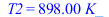 T2 = `+`(`*`(898., `*`(K_)))