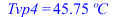 Tvp4 = `+`(`*`(45.7463173, `*`(�C)))