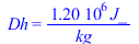 Dh = `+`(`/`(`*`(0.12e7, `*`(J_)), `*`(kg_)))