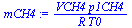 `:=`(mCH4, `/`(`*`(VCH4, `*`(p1CH4)), `*`(R, `*`(T0))))