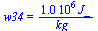 w34 = `+`(`/`(`*`(0.10e7, `*`(J_)), `*`(kg_)))