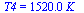 T4 = `+`(`*`(0.152e4, `*`(K_)))
