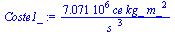 `+`(`/`(`*`(0.7071e7, `*`(ce, `*`(kg_, `*`(`^`(m_, 2))))), `*`(`^`(s_, 3))))