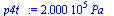 `+`(`*`(0.2000e6, `*`(Pa_)))