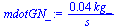 `+`(`/`(`*`(0.43646e-1, `*`(kg_)), `*`(s_)))