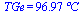 TGe = `+`(`*`(96.97, `*`(�C)))