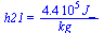 h21 = `+`(`/`(`*`(0.44e6, `*`(J_)), `*`(kg_)))