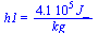 h1 = `+`(`/`(`*`(0.41e6, `*`(J_)), `*`(kg_)))