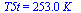 T5t = `+`(`*`(253., `*`(K_)))