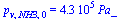 p[v, NH3, 0] = `+`(`*`(0.43e6, `*`(Pa_)))