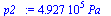 `+`(`*`(0.4927e6, `*`(Pa_)))