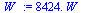 `+`(`*`(8424., `*`(W_)))