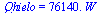Qhielo = `+`(`*`(0.7614e5, `*`(W_)))