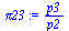 `:=`(pi23, `/`(`*`(p3), `*`(p2)))