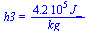 h3 = `+`(`/`(`*`(0.42e6, `*`(J_)), `*`(kg_)))