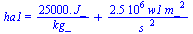 ha1 = `+`(`/`(`*`(0.25e5, `*`(J_)), `*`(kg_)), `/`(`*`(0.25e7, `*`(w1, `*`(`^`(m_, 2)))), `*`(`^`(s_, 2))))