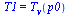 T1 = T[v](p0)