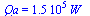Qa = `+`(`*`(0.15e6, `*`(W_)))