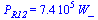 P[R12] = `+`(`*`(0.74e6, `*`(W_)))