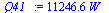 `:=`(Q41_, `+`(`*`(11246.60639, `*`(W_))))