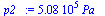 `+`(`*`(0.508e6, `*`(Pa_)))
