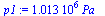 `+`(`*`(0.1013e7, `*`(Pa_)))