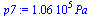 `+`(`*`(0.1064e6, `*`(Pa_)))