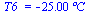 T6_ = `+`(`-`(`*`(25.00, `*`(�C))))