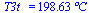 T3t_ = `+`(`*`(198.62757297436703090, `*`(�C)))