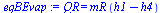 QR = `*`(mR, `*`(`+`(h1, `-`(h4))))