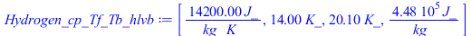 [`+`(`/`(`*`(14200., `*`(J_)), `*`(kg_, `*`(K_)))), `+`(`*`(14., `*`(K_))), `+`(`*`(20.1, `*`(K_))), `+`(`/`(`*`(448000., `*`(J_)), `*`(kg_)))]