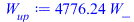 `+`(`*`(4776.240736, `*`(W_)))